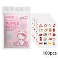 40/100PCS hello kitty Acne patches, facial acne patches, hydrogel acne removal patches, concealer