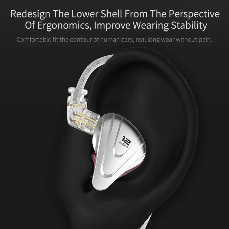 KZ ZSX 12-Driver Hybrid In-Ear Monitors by Tidesmit Tidesmit
