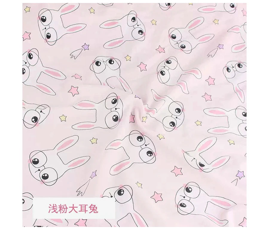 Baby Fabric Knit Jersey Print Fabric Sewing Material for Children's Garment 50*185cm Brocade Fabric Organic Fabric  Knitted
