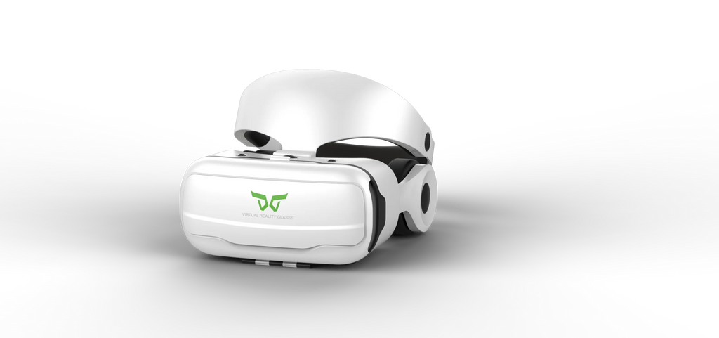 VR Headset for Smartphone – 3D Virtual Reality Glasses with Remote Tidesmit