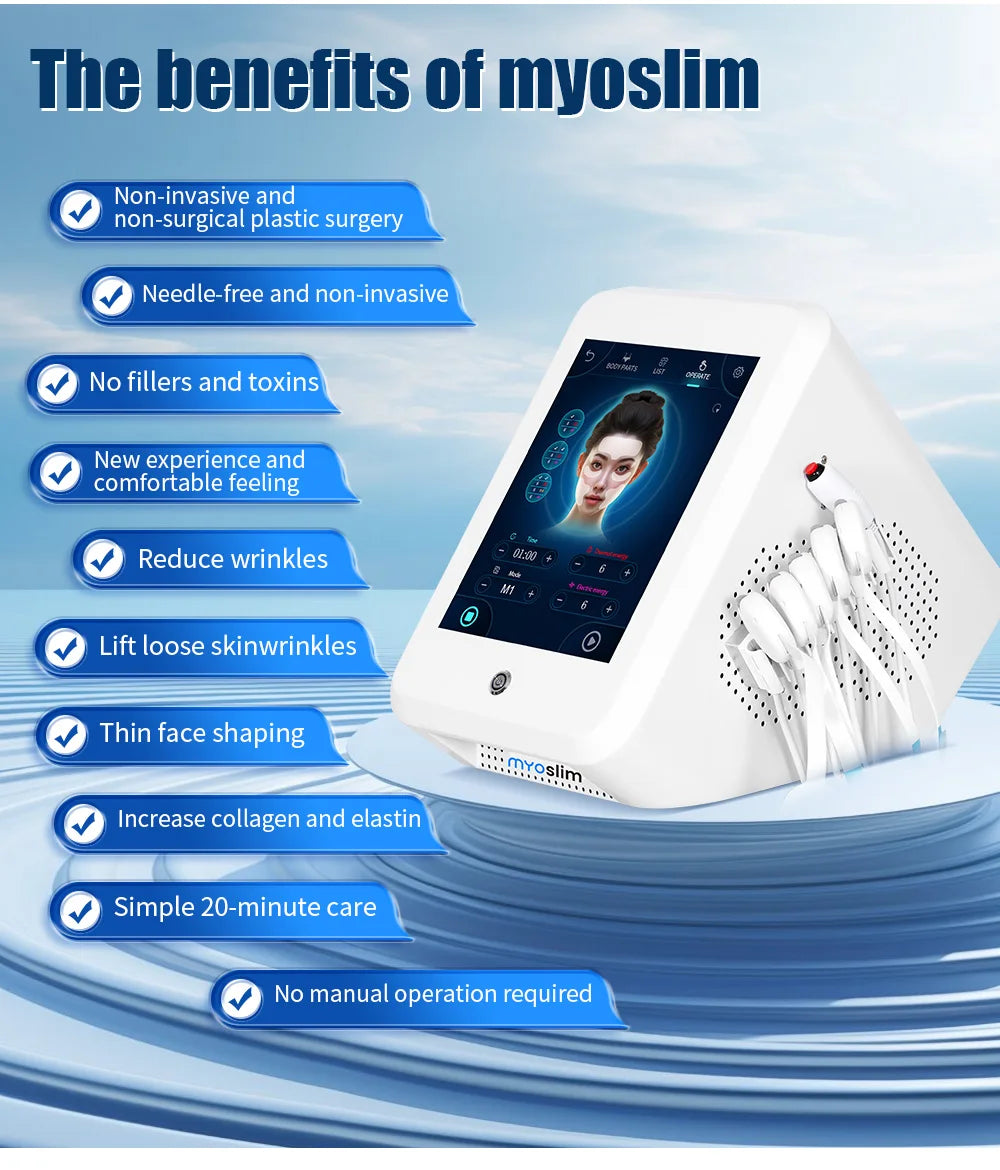 RF Skin Tightening & Face Lift Machine - Pro Sculpting Device Body Shaping Massage Equipment Tidesmit