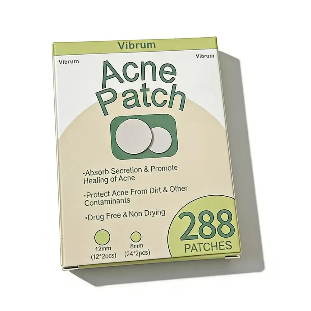 Invisible Pimple Patches for Face with Tea Tree Oil, 72/288 Counts Hydrocolloid Acne Pimple Patches Blemish Dots Patch Stickers