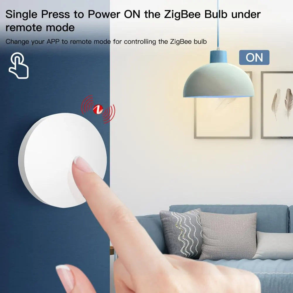 ZigBee Scene Switch Remote Control for Smart Home Automation 22WZ Tidesmit