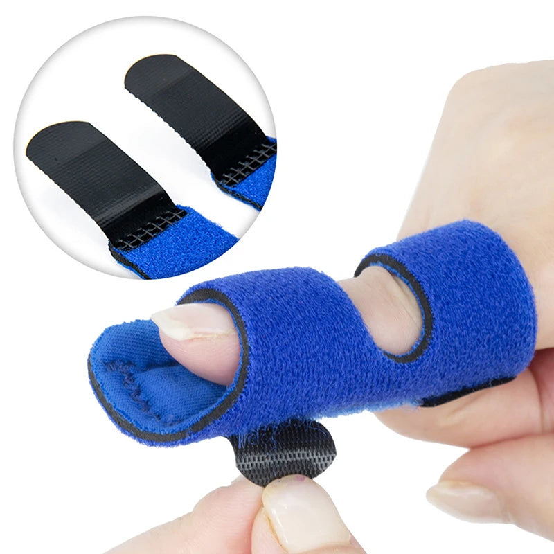 Adjustable Finger Corrector Splint Steel Plate Pain Relief Finger Brace Support Hand Splint Fix Strap Protector Breathable