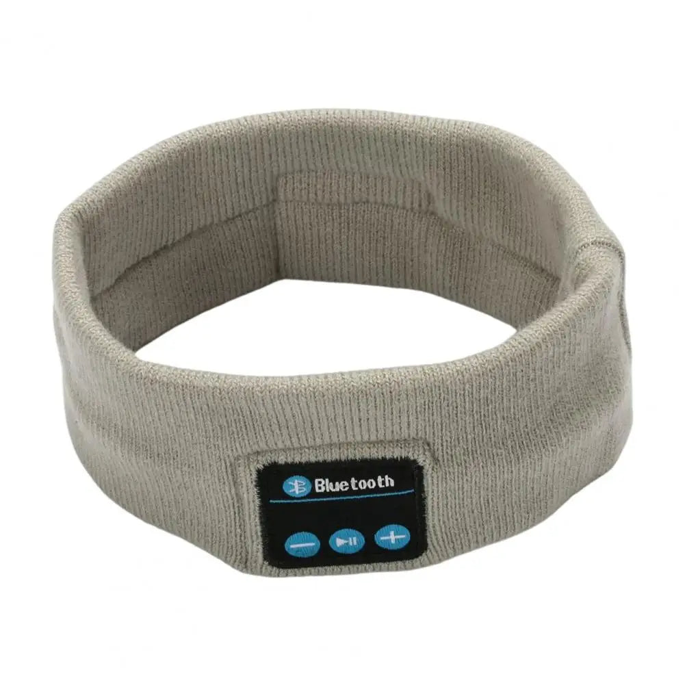 Bluetooth Sports Headband - Wireless Stereo Sound for Fitness Grey China Tidesmit