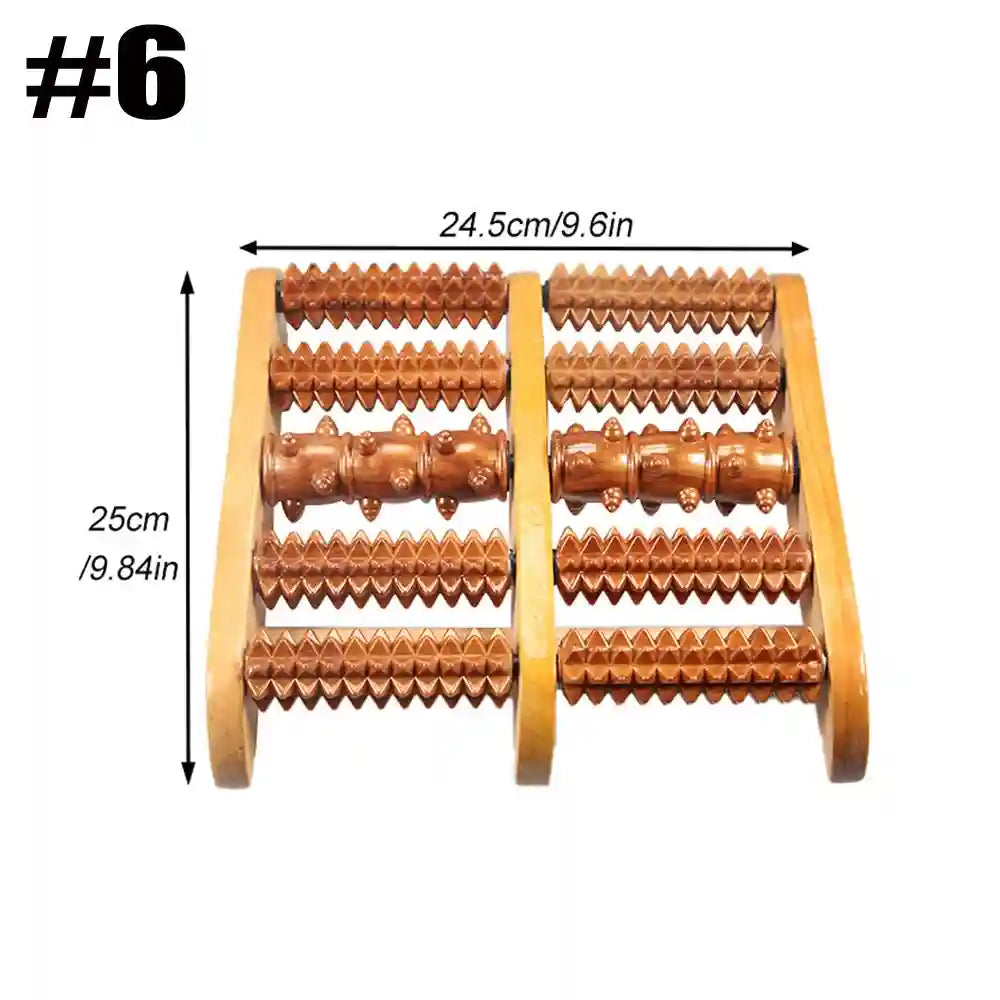 Foot Roller Massager for Plantar Fasciitis Pain Relief with Heat Therapy Massage Roller Type 6 Tidesmit