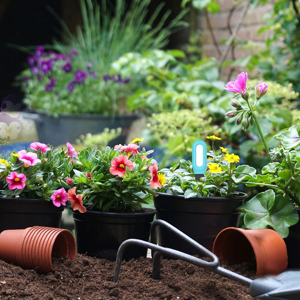 Smart Soil Moisture Sensor - Bluetooth Garden Monitor for Plant Health Tidesmit