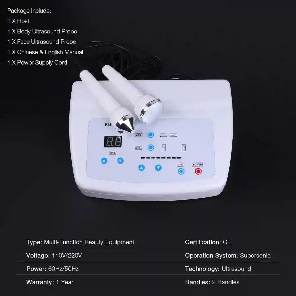 Ultrasonic Facial Lifting Machine for Targeted Anti-Aging Skin Care Eye Massage Instrument Tidesmit