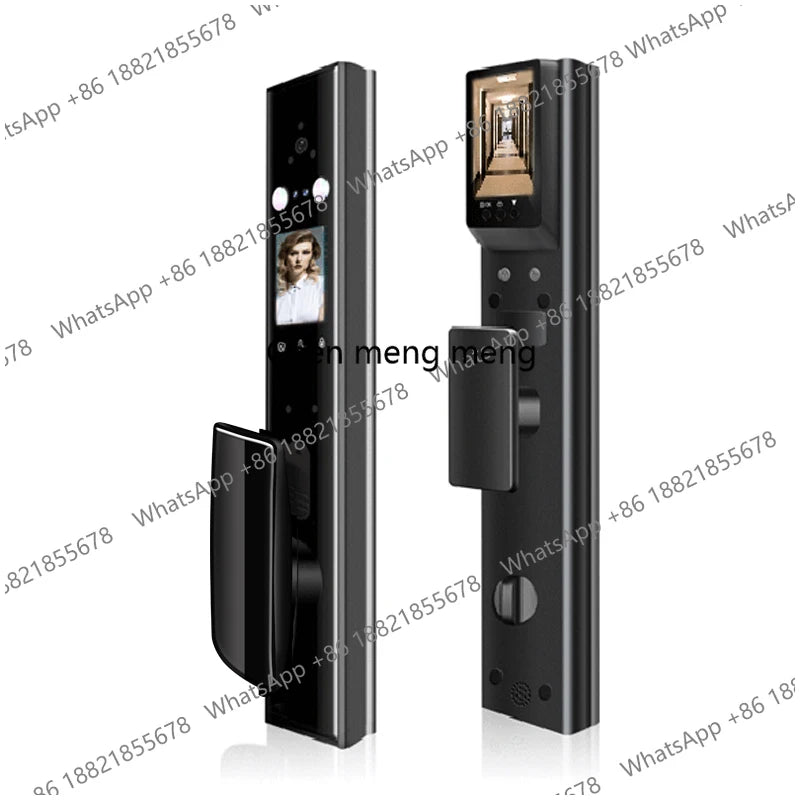 Intelligent Lock for Apartment Face and Palm Vein Recognition Smart Door Lock With Camera Cat Eye Fingerprint Door Lock