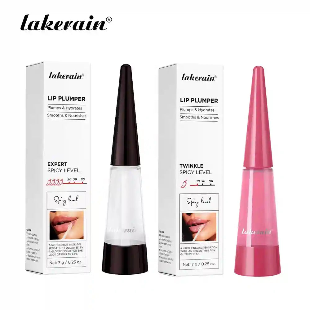 Lip Plumper Gloss - Hydrating Voluminous Finish by Tidesmit Lip Care Set 2 Tidesmit