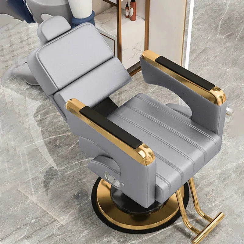 Barber Shop Hydraulic Chair: 360-Degree Swivel Salon Seating Massage Chairs Tidesmit