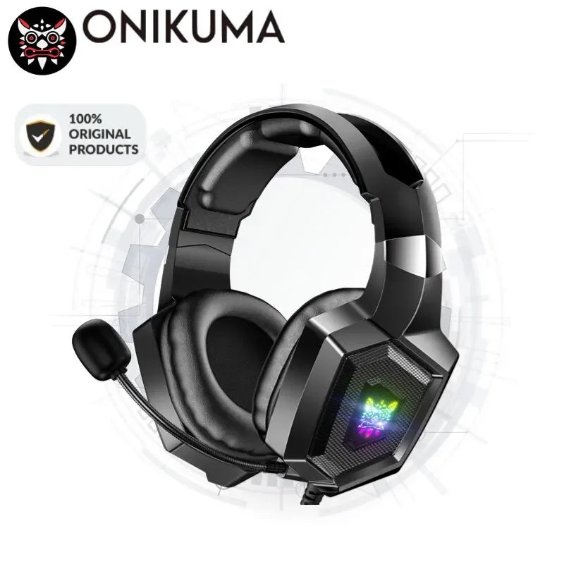 Tidesmit Wired Gaming Headset with Mic | Stereo Audio | 3.5mm Jack Tidesmit