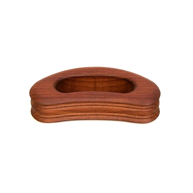 Gua Sha Wood Massage Tool for Lymphatic Drainage and Stress Relief Relaxation Treatment Tidesmit