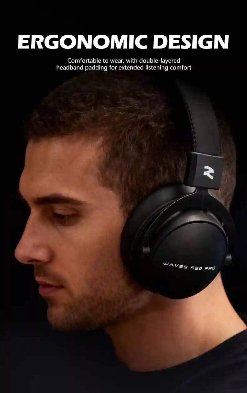 Studio Monitor Over-Ear Headphones - W550x Professional Audio Tidesmit