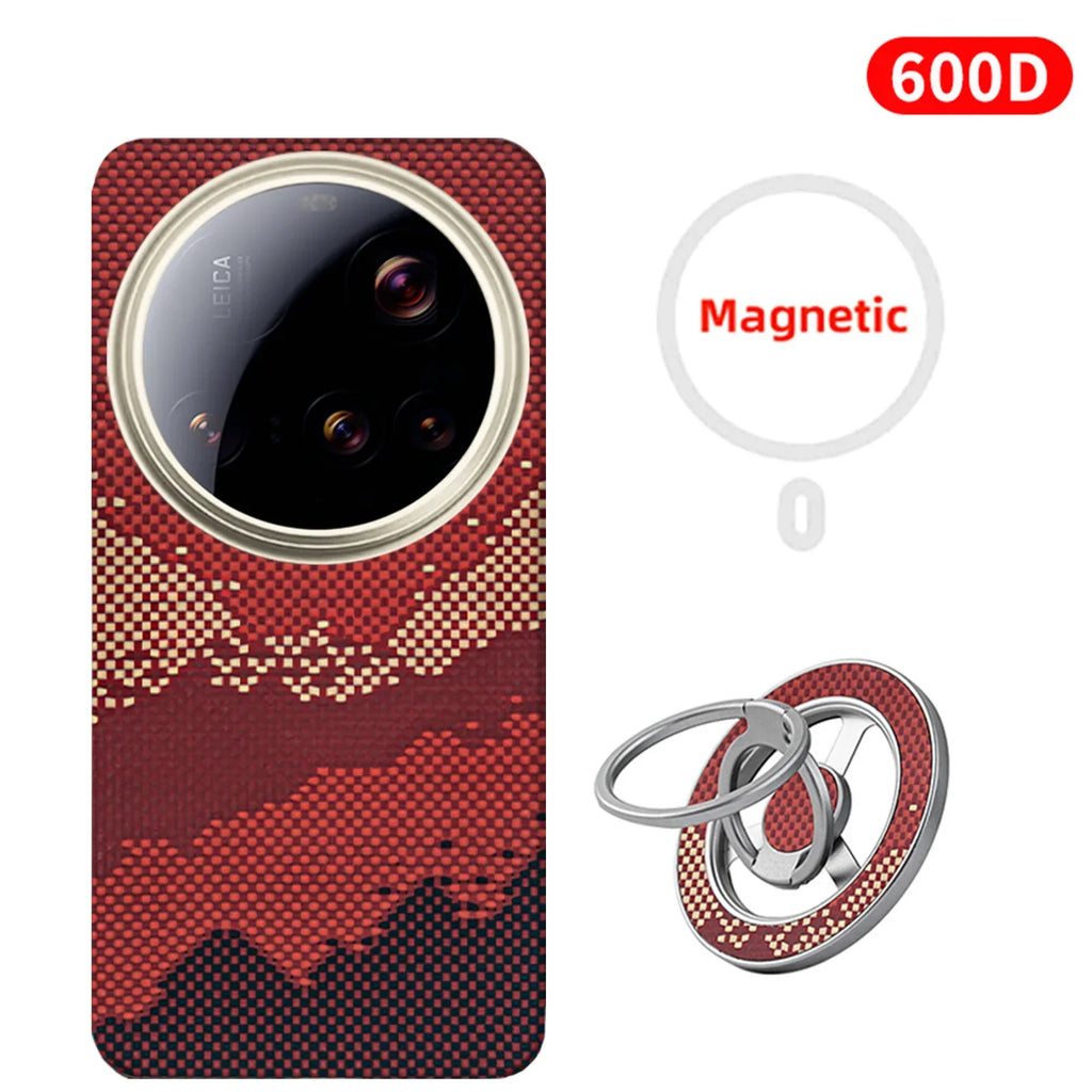 Xiaomi 15 Ultra Carbon Fiber Case | Slim MagSafe Aramid Protection Tidesmit