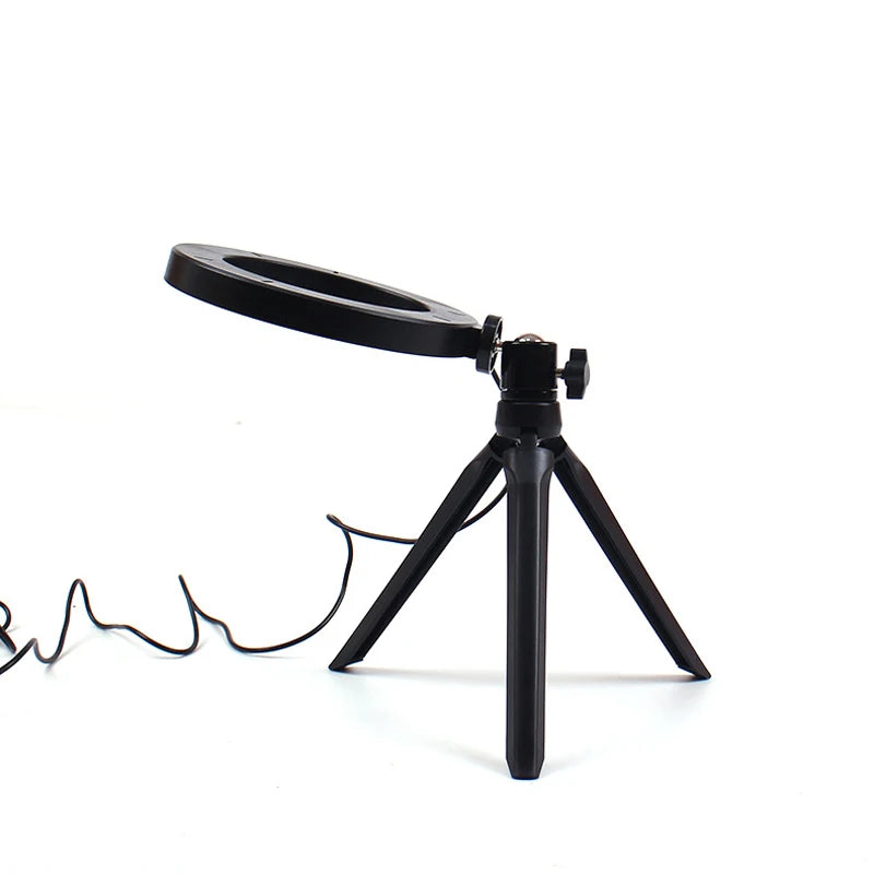 LED Ring Light With Tripod & Remote - 33cm Adjustable Studio Lamp Tidesmit
