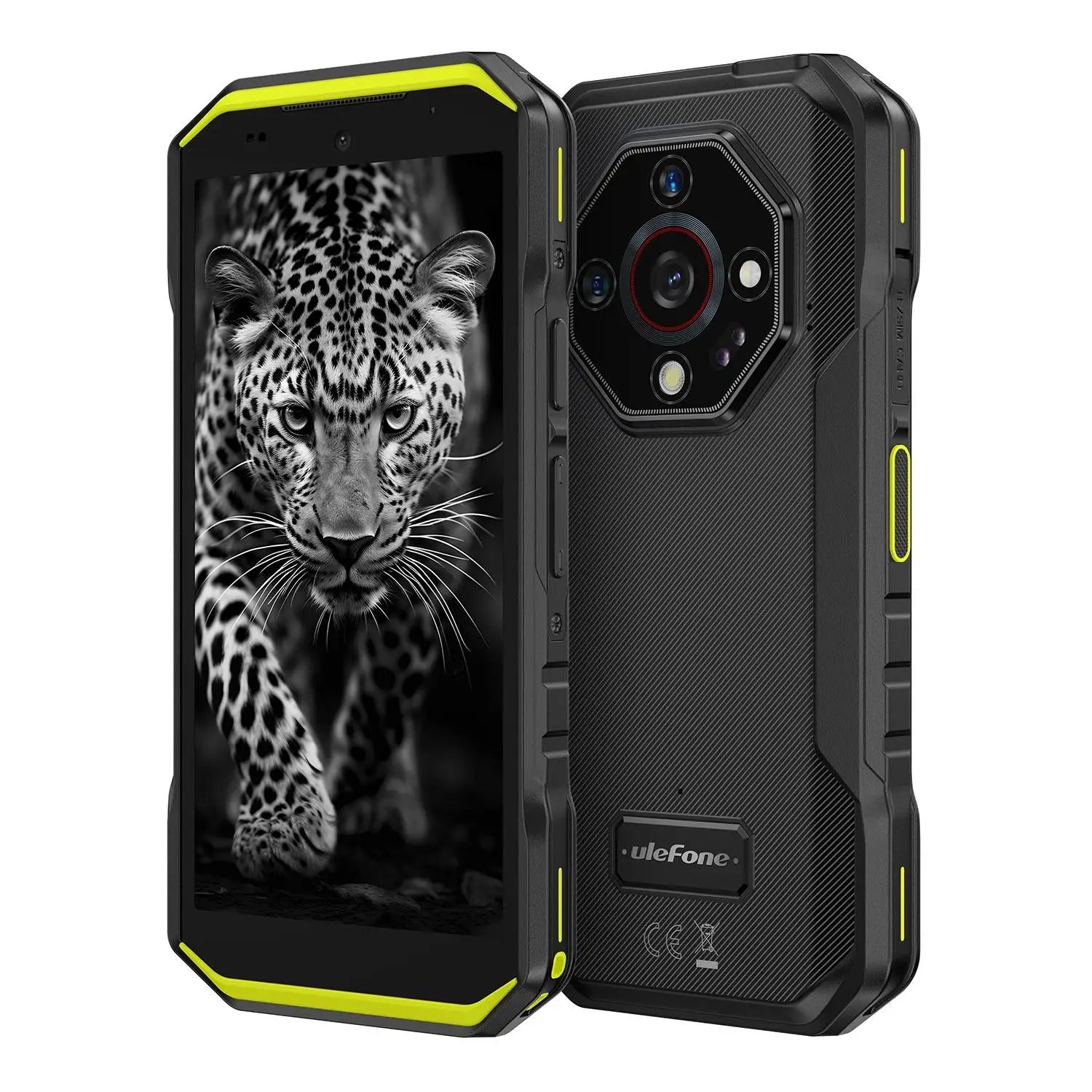 Ulefone Armor X32 Rugged Phone 6GB+128GB Night Vision 5.65 inch Global Version Android 14 MediaTek Helio G91 4G NFC Smartphone