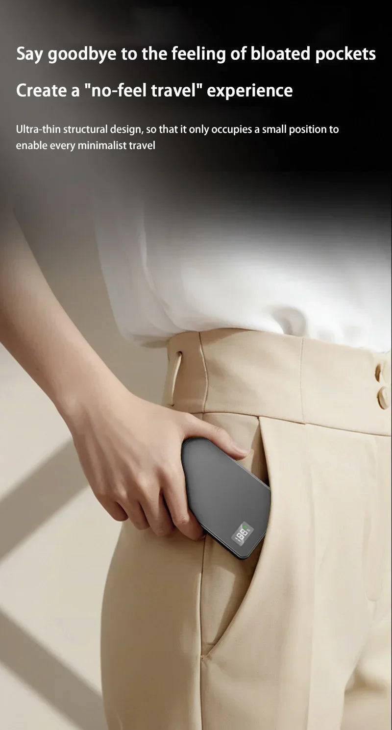 Magnetic Wireless Power Bank 50000mAh 120W Fast Charge for Devices Tidesmit
