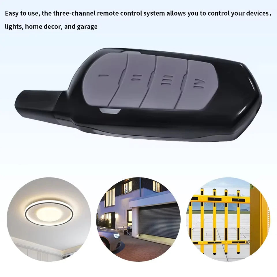 Garage Door Remote Duplicator 433MHz Rolling Code - Tidesmit Tidesmit
