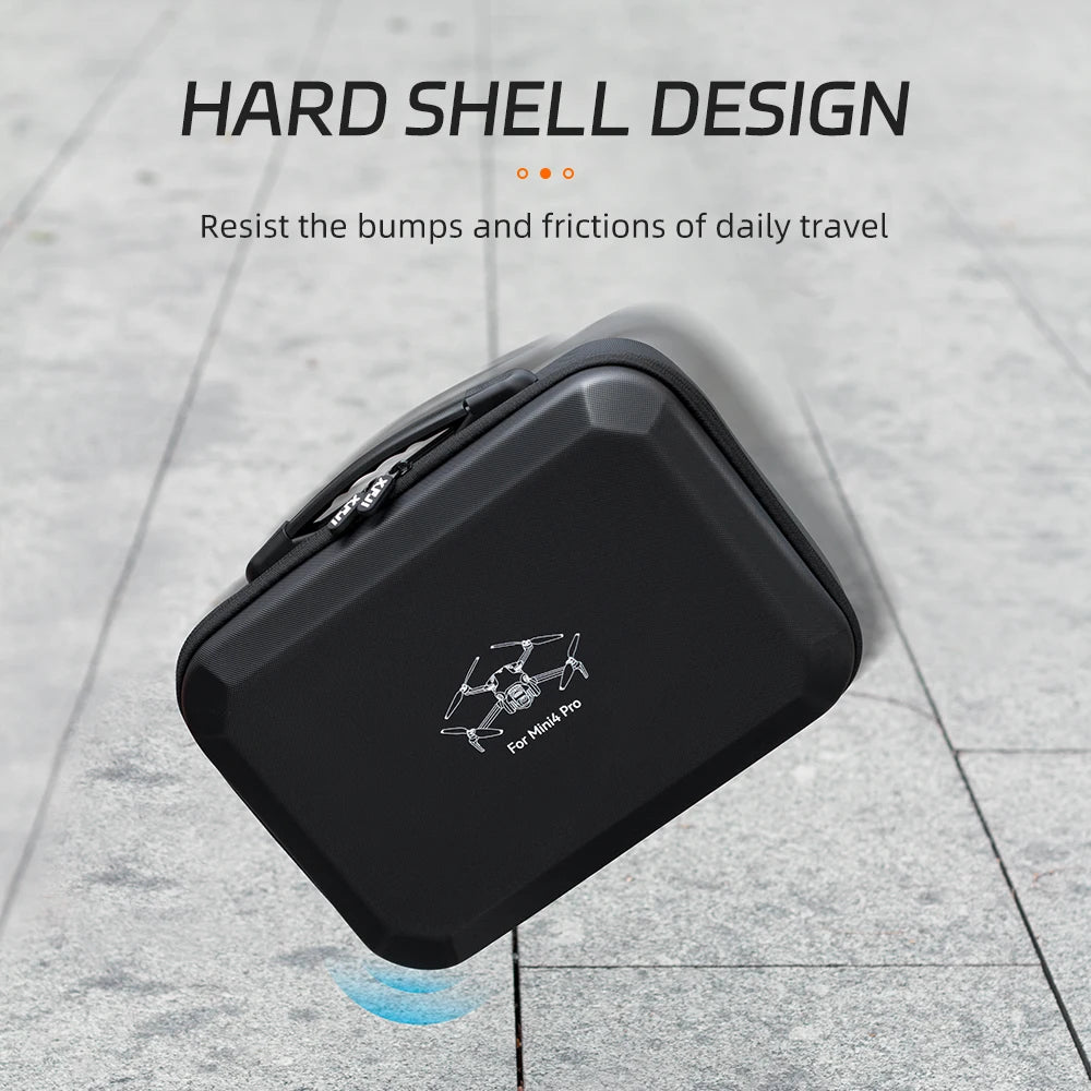 DJI Mini 4 Pro Hard Shell Waterproof Case - Durable Travel Protection Tidesmit