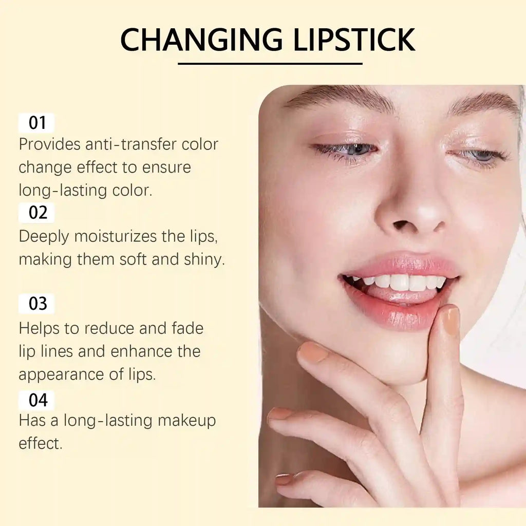 Moisturizing Lip Balm with Gold Foil Tint - Tidesmit Color Changing Lip Care Lip Care Tidesmit