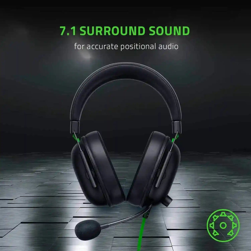 Razer V2 X Wired Esports Headset: 7.1 Surround Sound for PC and Console Tidesmit