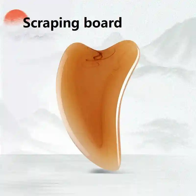 Gua Sha Facial Tool - Resin Ergonomic Face Massager for Muscle Relief Eye Massage Instrument Scraping Tidesmit