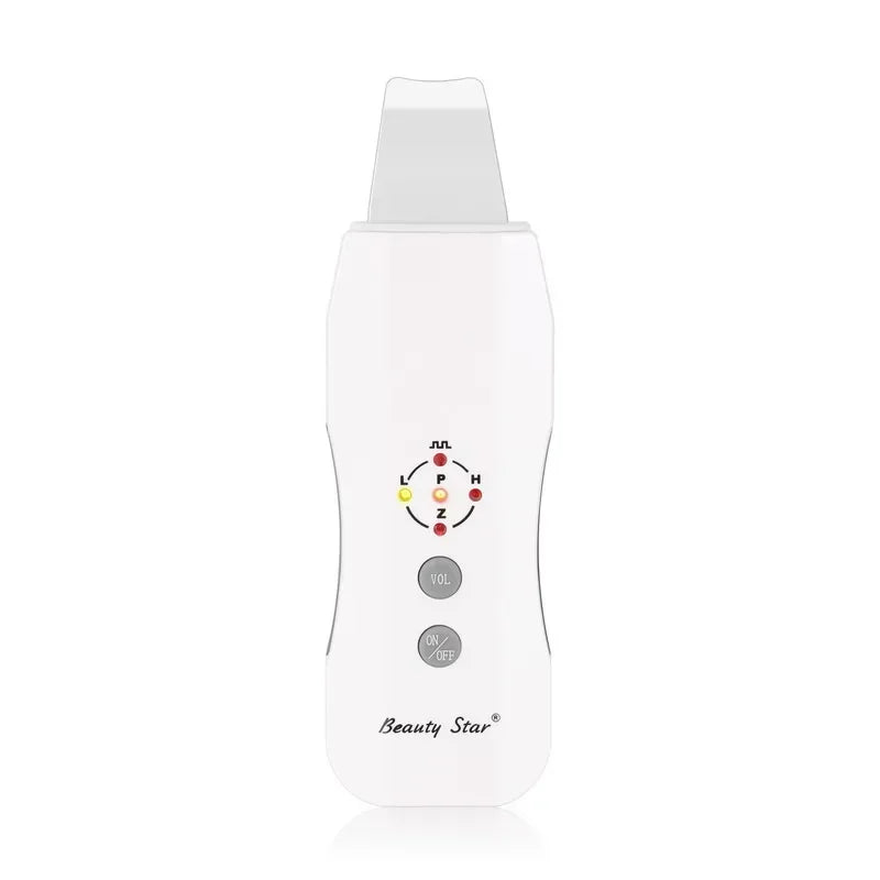 Ultrasonic Skin Scrubber | Deep Pore Cleaning Tool | USB Rechargeable Scrubs Treatments Tidesmit