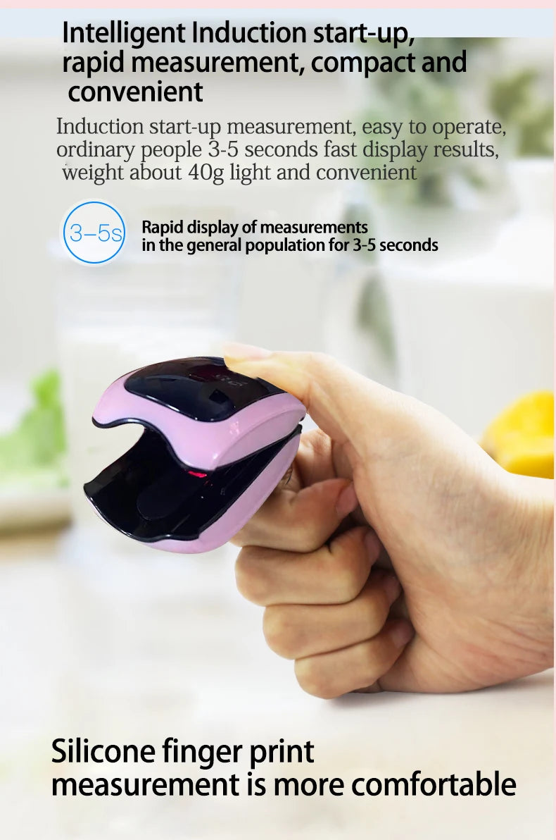 Medcial Forehead Thermometer Fingertip Pulse Oximeter Monitor Blood Oxygen Saturation Meter Pulse Oximeter USB Rechargeale