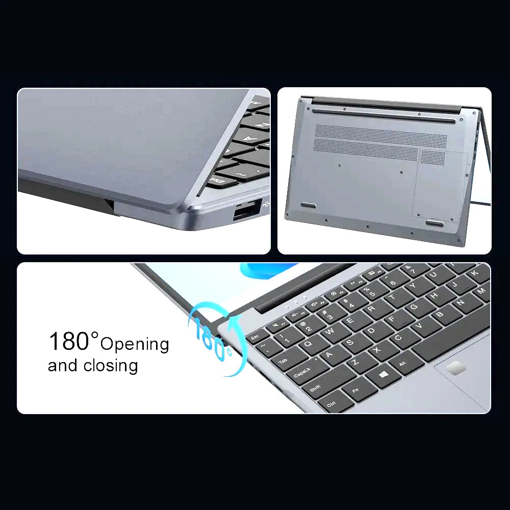 Xiaman 15.6" Intel Core I3 6100U Laptop Computer Windows 11 Pro 16Gb Ram 512Gb 1Tb Ssd Portable Notebook Pc Office Study Laptops