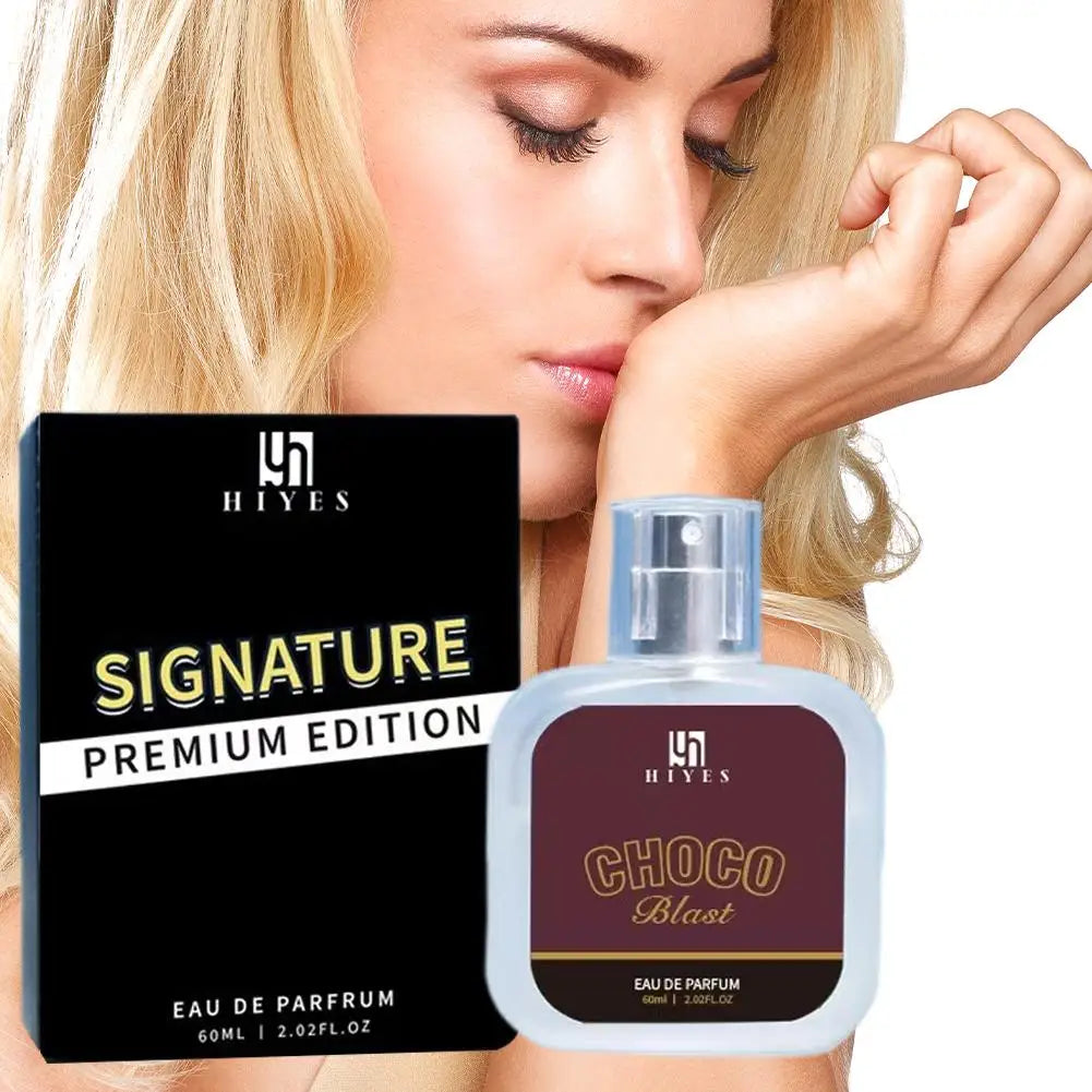 Tidesmit 60ml chocolate eau de toilette, a long-lasting, fresh, natural scented perfume for women and men.