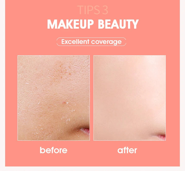 Tidesmit mushroom air cushion BB cream for hydrating coverage and flawless dewy finish texture close-up