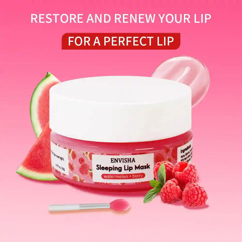 Watermelon Lip Sleeping Mask - Nourishing Hydrating Balm Treatment Lip Care Tidesmit