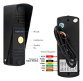 (Not Standalone) HOMSECUR 84201-CR-FHD Doorbell Camera 2.0MP Night Vision For HDK Video Door Phone Intercom Doorbell