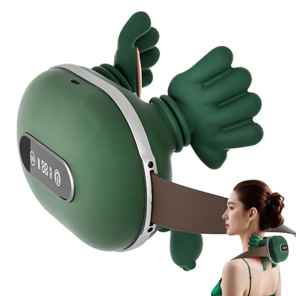 Bionic Kneading Massager | Heated Deep Tissue Pillow - Green Relaxation Treatment Green Tidesmit