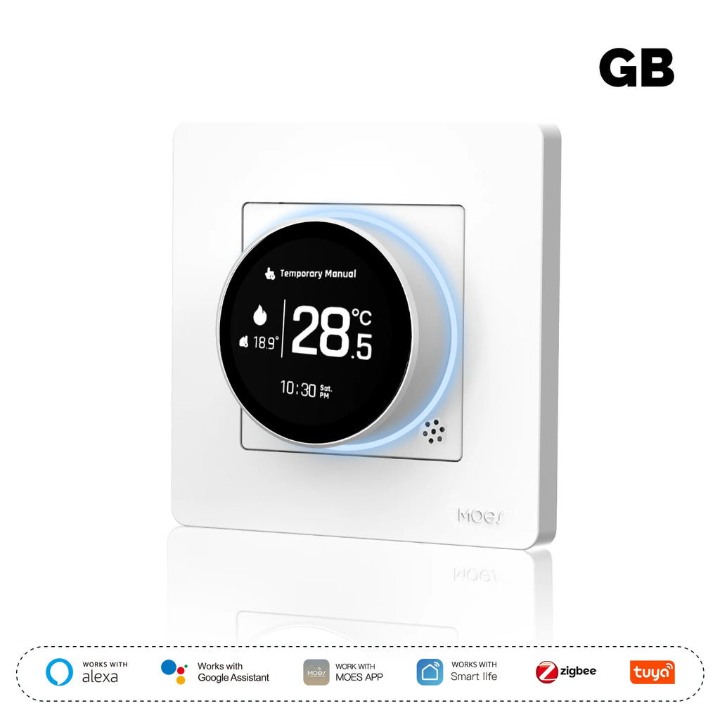 ZigBee Smart Knob Thermostat for Water Boiler Heating Systems Electric Heat WH Tidesmit