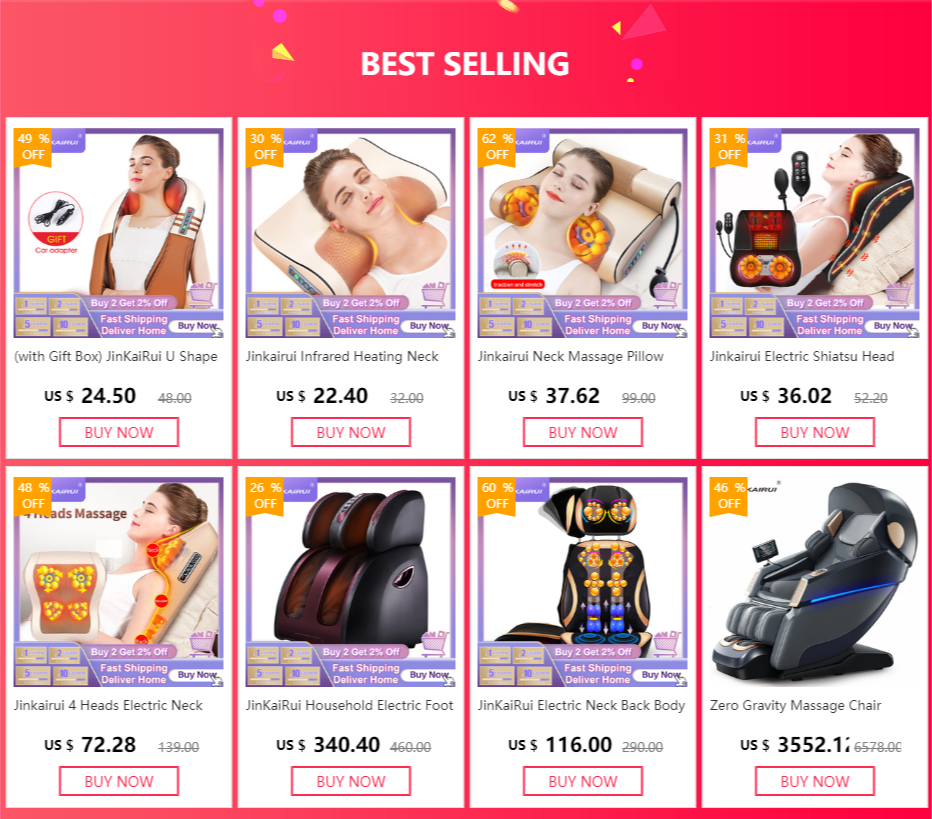 Neck and Shoulder Massager with 16 Heating Nodes - Tidesmit EU Relaxation Treatment Tidesmit