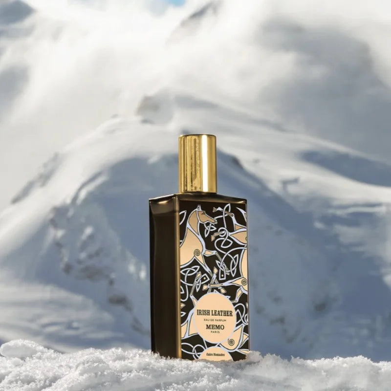 Tidesmit MEMO 75ml unisex Eau de Parfum with long-lasting woody leather scent, an elegant, timeless signature fragrance.
