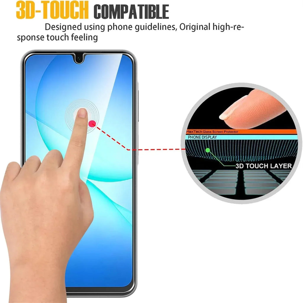 Samsung Galaxy A17 Screen Protector Tempered Glass Case-Friendly Film Tidesmit