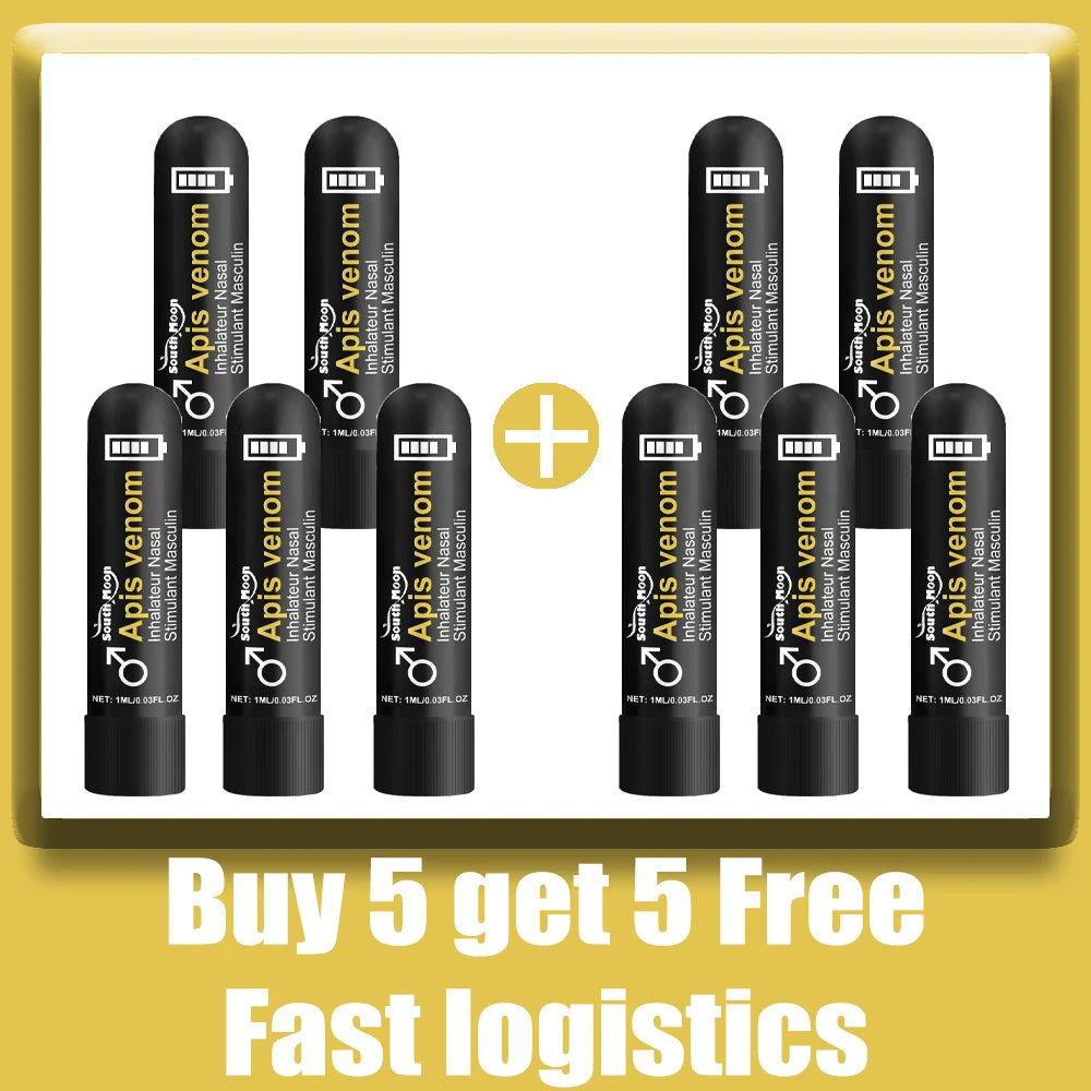 Nasal Sniffing Stick | Refreshing Herbal Inhaler & Lip Care Formula Lip Care Buy 5 Get 5 Free Tidesmit