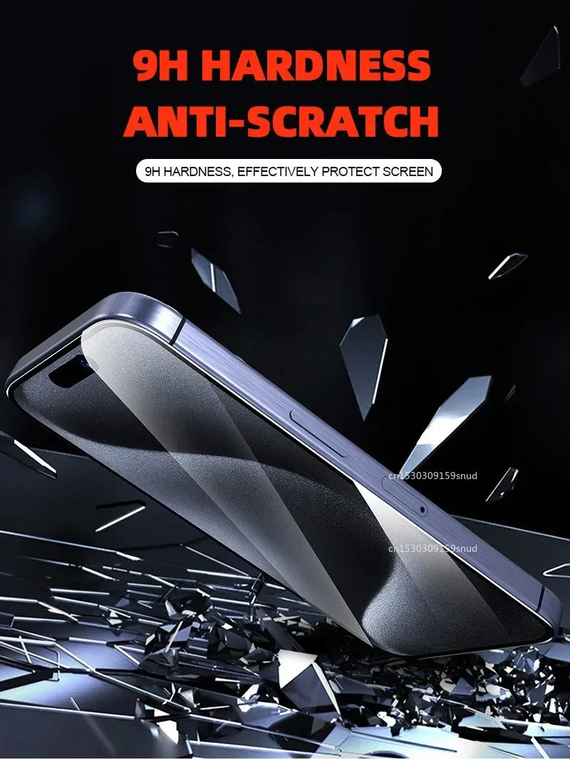 iPhone 16 Screen Protector - 3-Pack 9H Tempered Glass for iPhone Tidesmit