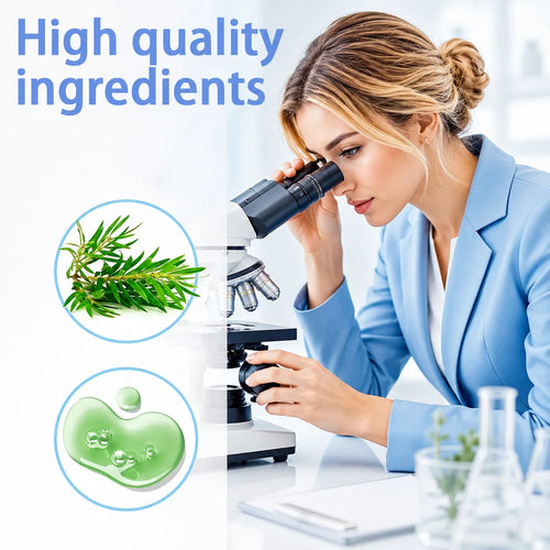 Hydrocolloid acne patch set pack with laboratory microscope theme, product is patches and box