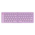 E4 Wireless Folding Keyboard Black White Pink Purple Four Colors Optional Compact Wireless Keyboard for Mobile Devices