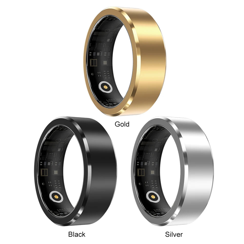 Smart Health Ring: Waterproof Fitness Tracker & Sleep Monitor Tidesmit