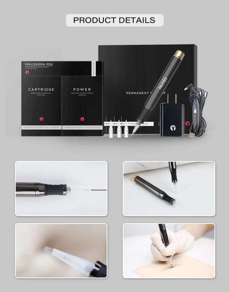 Professional PMU Machine Kit - Permanent Makeup Device for Precision Work Permanent Makeup Machines Tidesmit