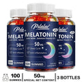 Melatonin Gummies - Helps Fall Asleep Faster, Improve Sleep Quality, Quick Dissolution, Regulate Biological Clock,Non-GMO