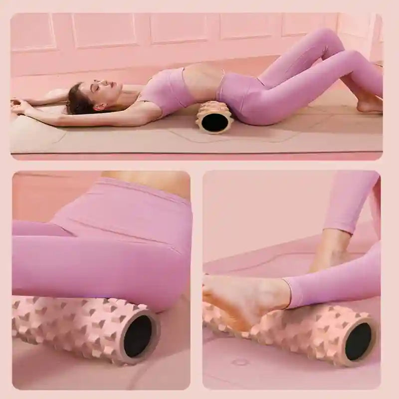 Massage Roller for Back Pain Relief - EVA High-Density Foam by Tidesmit Massage Roller Tidesmit