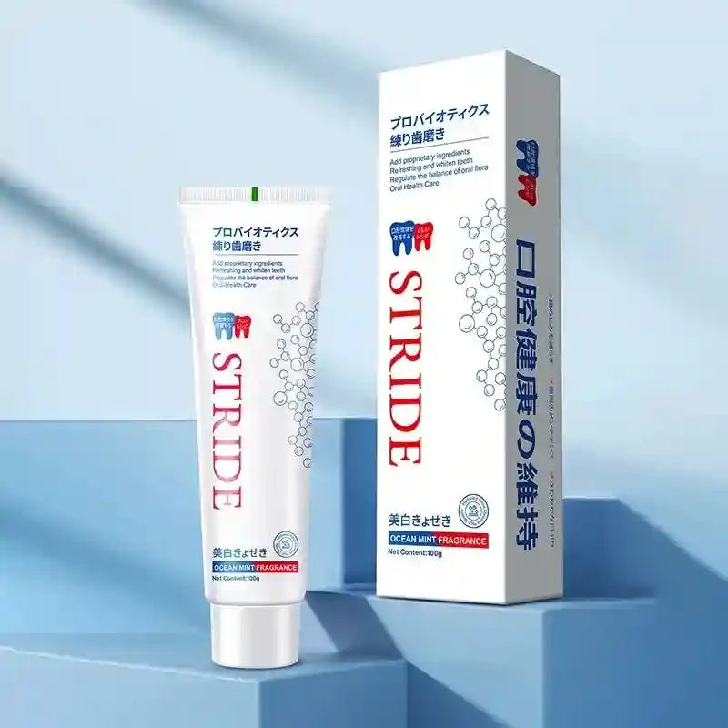 Tidesmit teeth whitening toothpaste for dental calculus removal, bad breath treatment, and periodontitis prevention.