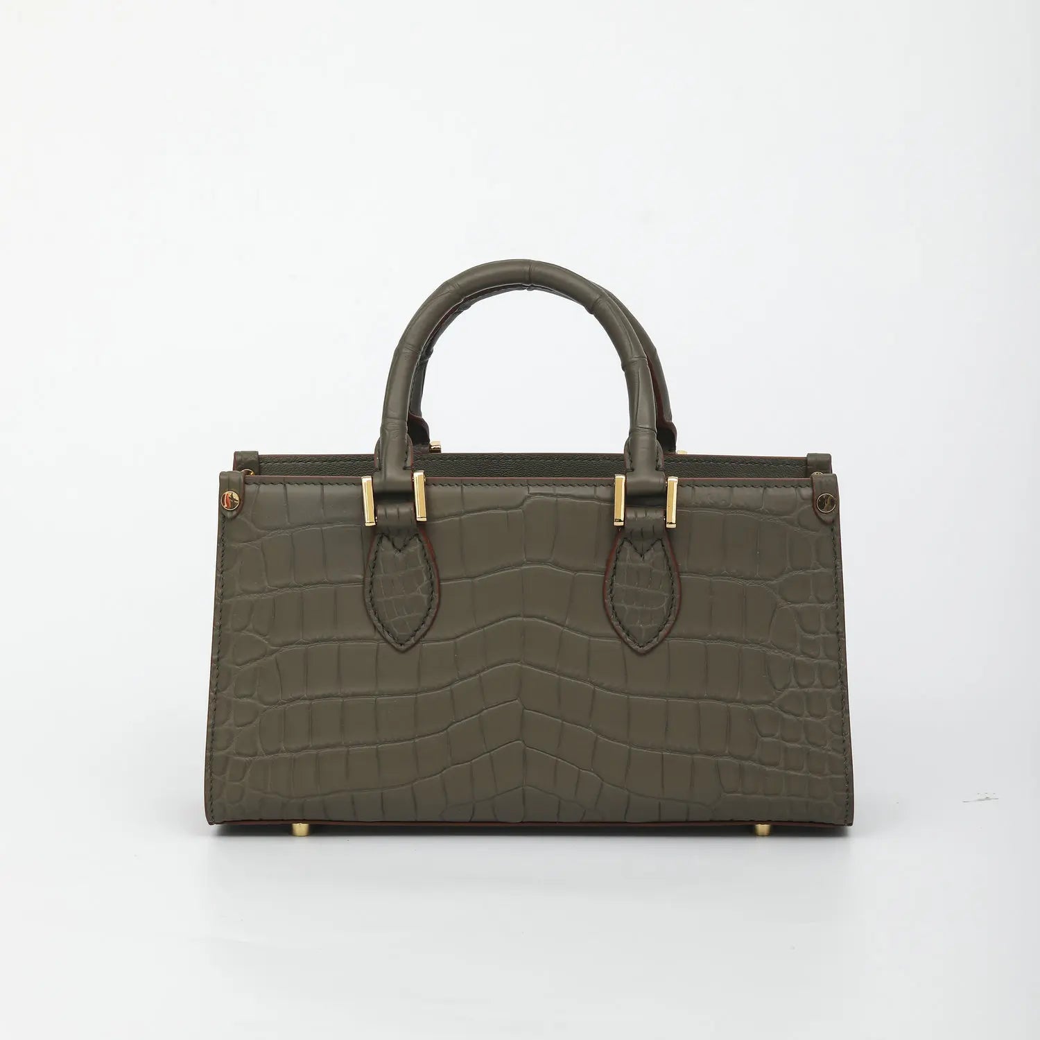 2025 New Designer Matte Crocodile Leather Women Handbag Genuine Leather Lady Tote Bag High Grade Large Capacity Shoulder Bag 45