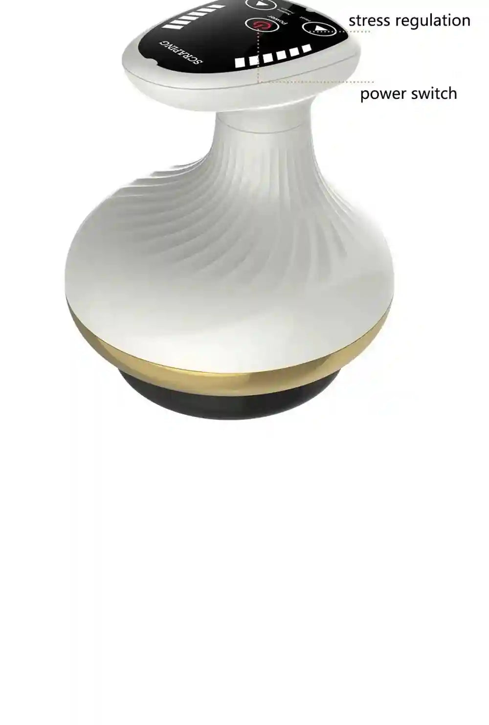 Electric Cupping Massager with Heat Therapy - Tidesmit Wellness Tool Massage Roller Tidesmit